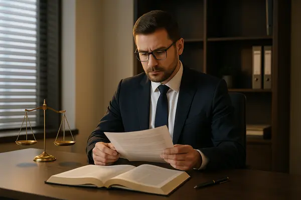 a lawyer reviewing a legal document from Lemon Law Attorney San Antonio in San Antonio, TX - gmc lemon law