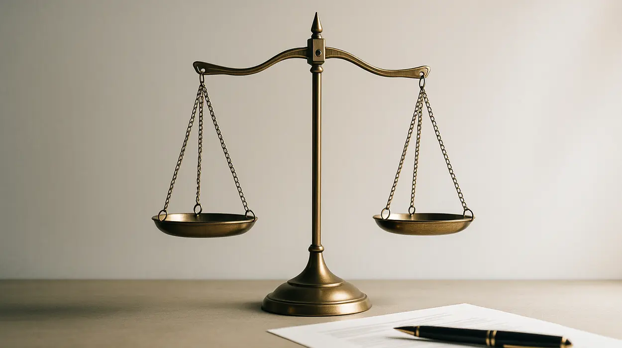 a scale of justice with some legal documents next to it from Lemon Law Attorney San Antonio in San Antonio, TX - lemon law buyback