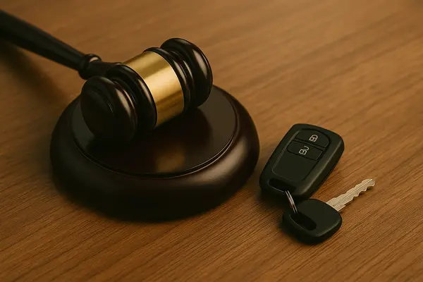 a gavel with some car keys next to it from Lemon Law Attorney San Antonio in San Antonio, TX - tesla lemon law attorney